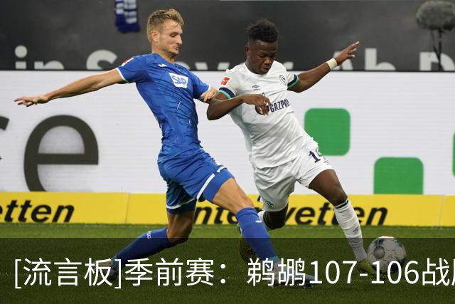[流言板]季前赛：鹈鹕107-106战胜奇才，萨迪克-贝19分、戴维斯14分